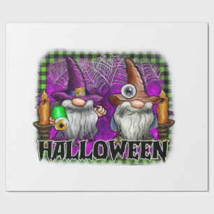 Halloween-Gnom Geschenkpapier