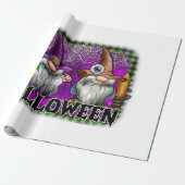 Halloween-Gnom Geschenkpapier (Ungerollt)