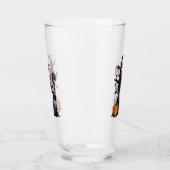 Halloween-Gnom-Glas-Tasse Glas (Links)