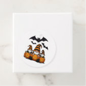 Halloween-Gnom-Gunstbeweise-Tags Geschenkanhänger (Beispiel)