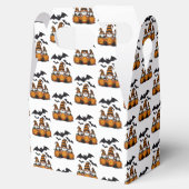 Halloween-Gnom-Gunstbox Geschenkschachtel (Geöffnet)