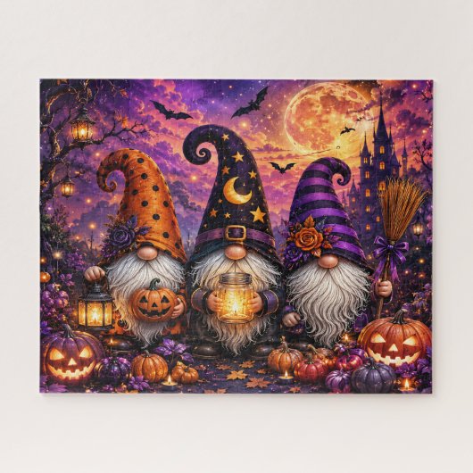Halloween-Gnom-Jigsaw-Puzzle Puzzle (Horizontal)
