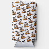 Halloween-Gnom-Koozie Selters Dosenkühler (Rückseite)