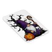 Halloween-Gnom-Magnet Magnet (Rechte Seite)