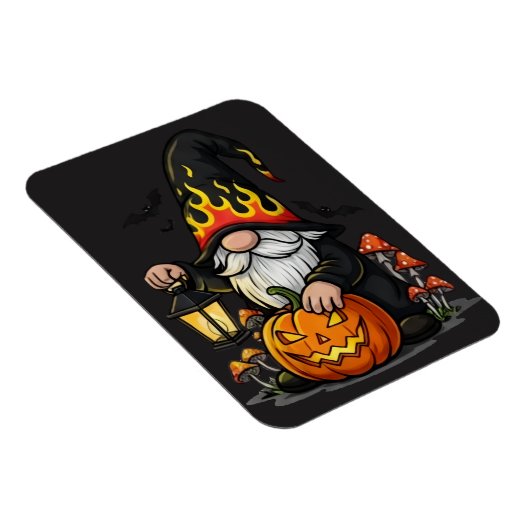 Halloween-Gnom-Magnet Magnet (Rechte Seite)
