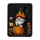 Halloween-Gnom-Magnet Magnet (Vertikal)