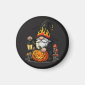 Halloween-Gnom-Magnet Magnet (Vorne)