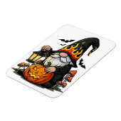 Halloween-Gnom-Magnet Magnet (Linke Seite)