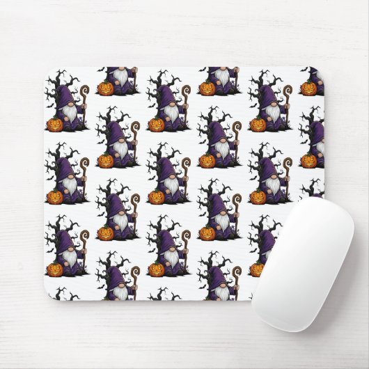 Halloween-Gnom-Mauspad Mousepad (Mit Mouse)