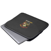 Halloween-Gnom-Mitternachtsstreich Laptopschutzhülle (Vorne Knopf)