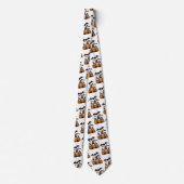 Halloween-Gnom-Neck-Tie Krawatte (Rückseite)