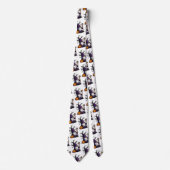 Halloween-Gnom-Neck-Tie Krawatte (Vorderseite)