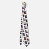 Halloween-Gnom-Neck-Tie Krawatte (Rückseite)