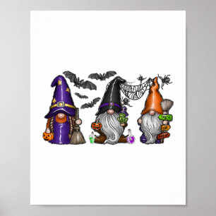 Halloween-Gnom Poster