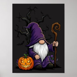 Halloween-Gnom-Poster Poster
