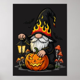 Halloween-Gnom-Poster Poster
