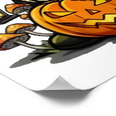 Halloween-Gnom-Poster Poster (Ecke)