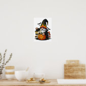 Halloween-Gnom-Poster Poster (Küche)