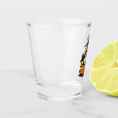 Halloween-Gnom-Schussglas Schnapsglas (Links)