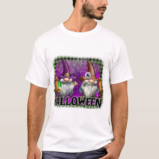 Halloween-Gnom T-Shirt (Vorderseite)