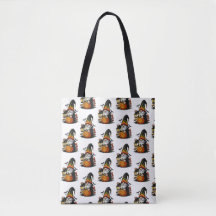 Halloween-Gnom-Tasche