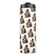 Halloween-Gnom-Thermal-Tumbler