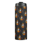 Halloween-Gnom-Thermobecher Thermosbecher (Vorderseite)