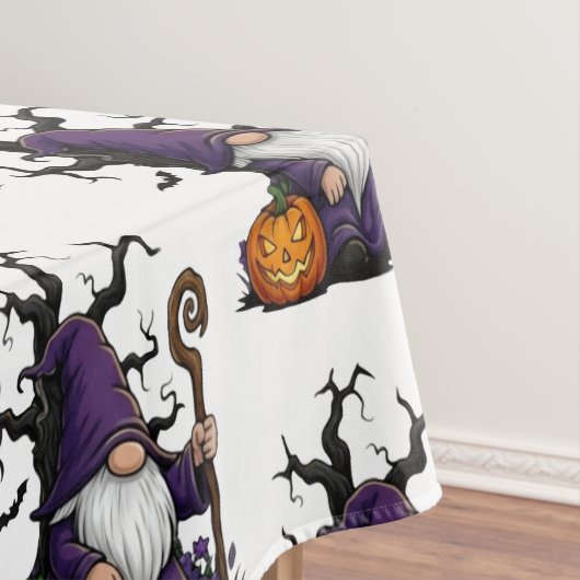 Halloween-Gnom-Tischdecke Tischdecke (Beispiel)