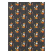 Halloween-Gnom-Tischdecke Tischdecke (Vorderseite)