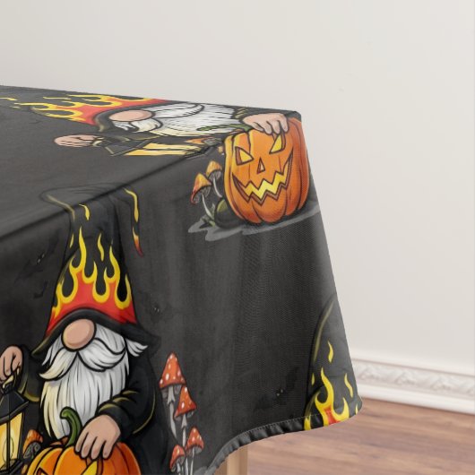 Halloween-Gnom-Tischdecke Tischdecke (Beispiel)