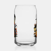 Halloween-Gnom-Trinkset Dosenglas (Links)