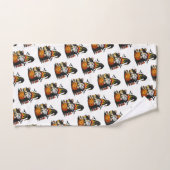 Halloween-Gnom-Tuch-Set Badhandtuch Set (Handtuch)