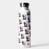 Halloween-Gnom-Wasserflasche Trinkflasche (Links)
