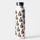 Halloween-Gnom-Wasserflasche Trinkflasche (Links)