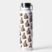Halloween-Gnom-Wasserflasche Trinkflasche (Rückseite)