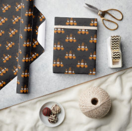 Halloween-Gnom-Wrap-Papier Geschenkpapier