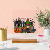 Halloween Gnome Acrylschild (Hochzeit)