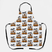 Halloween Gnome Apron Schürze (Vorderseite)