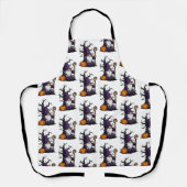Halloween Gnome Apron Schürze (Vorderseite)