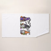 Halloween Gnome Badehandtuch (Badehandtuch)