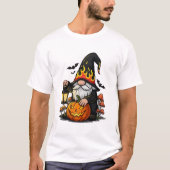 Halloween Gnome Basic T-Shirt (Vorderseite)