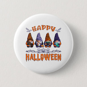 Halloween-Gnome Button