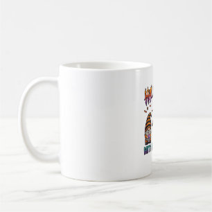 Halloween-Gnome Drei Gnome Hexenhut Kürbis_1 Kaffeetasse