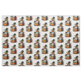 Halloween Gnome Fabric Stoff (Fat Quarter (45,7 x 55,9 cm))
