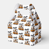 Halloween Gnome Favor Box Geschenkschachtel (Rückseite)