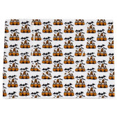 Halloween-Gnome-Geschenktüte Große Geschenktüte (Vorderseite)