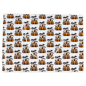 Halloween-Gnome-Geschenktüte Große Geschenktüte (Rückseite)