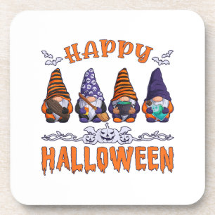 Halloween-Gnome Getränkeuntersetzer