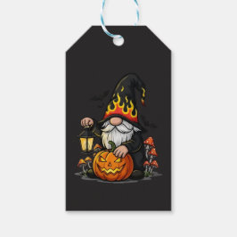 Halloween Gnome Gift Tag Geschenkanhänger