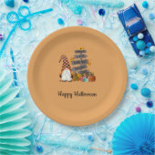 Halloween Gnome, Herbst, Kürbis, Halloween-Party Pappteller (Party)